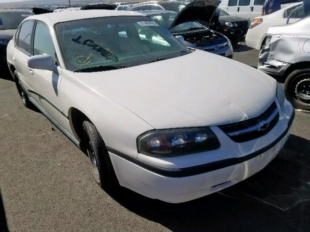 2G1WF55E419256927 - 2001 CHEVROLET IMPALA WHITE photo 1