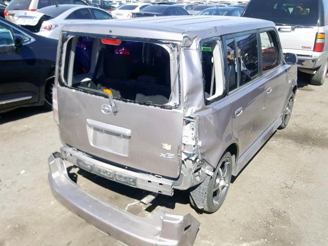 JTLKT324550220215 - 2005 TOYOTA SCION XB 米色 照片 4