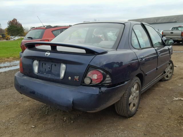 3N1AB51D95L529585 - 2005 NISSAN SENTRA SE- BLUE photo 4