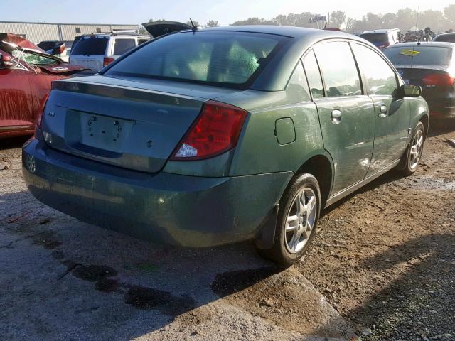 1G8AJ55F26Z210965 - 2006 SATURN ION LEVEL TEAL photo 4
