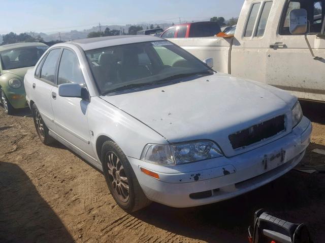 YV1VS27514F058323 - 2004 VOLVO S40 1.9T WHITE photo 1