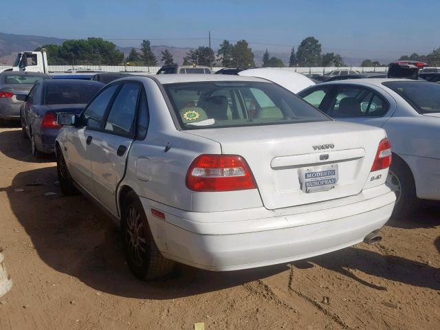 YV1VS27514F058323 - 2004 VOLVO S40 1.9T WHITE photo 3