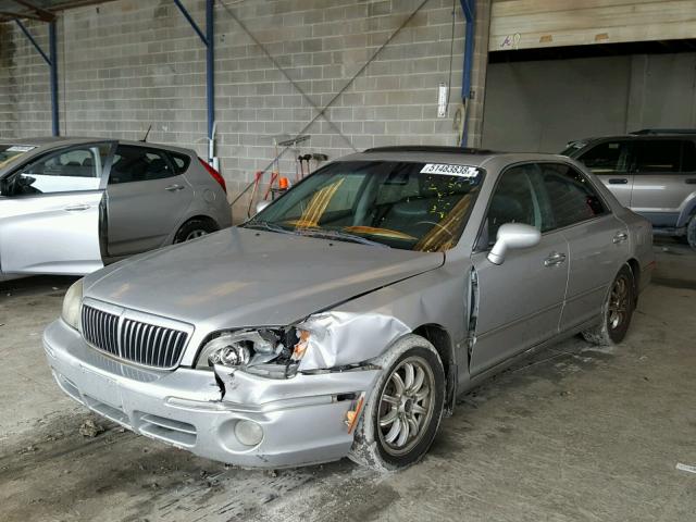 KMHFU45E32A235463 - 2002 HYUNDAI XG 350 SILVER photo 2