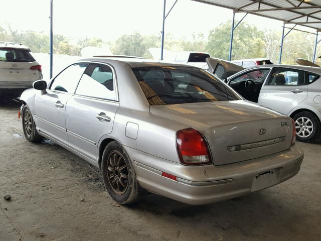 KMHFU45E32A235463 - 2002 HYUNDAI XG 350 SILVER photo 3