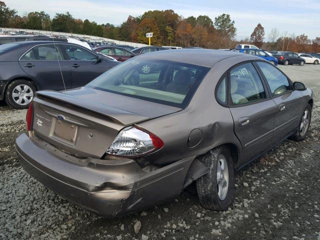 1FAFP55U54A147645 - 2004 FORD TAURUS SES TAN photo 4