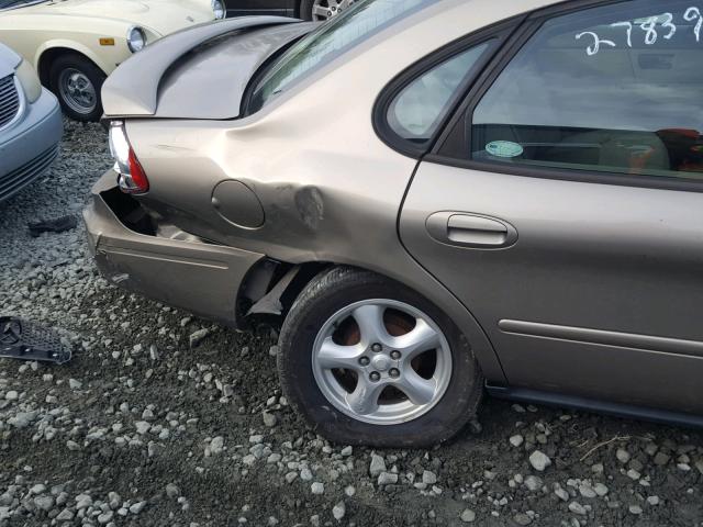 1FAFP55U54A147645 - 2004 FORD TAURUS SES TAN photo 9