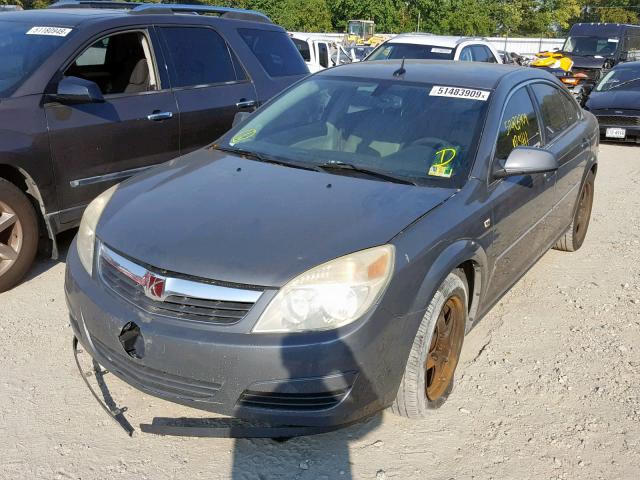 1G8ZS57N87F122011 - 2007 SATURN AURA XE GRAY photo 2