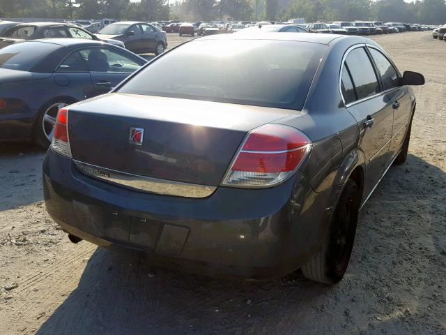 1G8ZS57N87F122011 - 2007 SATURN AURA XE GRAY photo 4