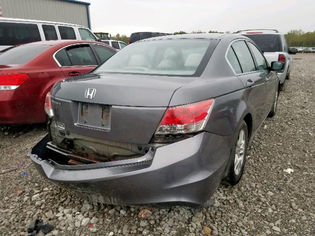 1HGCP26449A047930 - 2009 HONDA ACCORD LXP GRAY photo 4