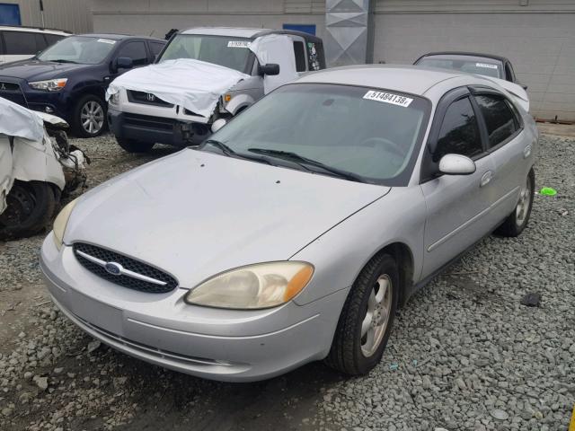 1FAFP55U22A264578 - 2002 FORD TAURUS SES SILVER photo 2