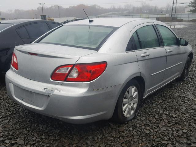 1C3LC46J88N244137 - 2008 CHRYSLER SEBRING LX GRAY photo 4