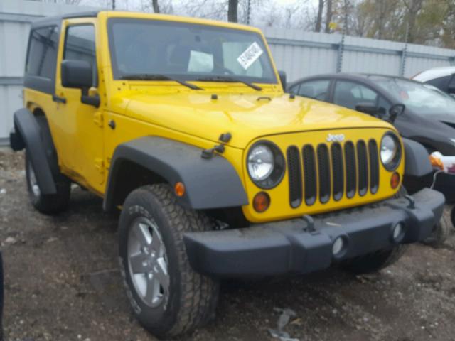 1J4AA2D14BL530693 - 2011 JEEP WRANGLER S YELLOW photo 1