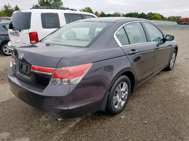 1HGCP2F45BA116193 - 2011 HONDA ACCORD LXP GRAY photo 4