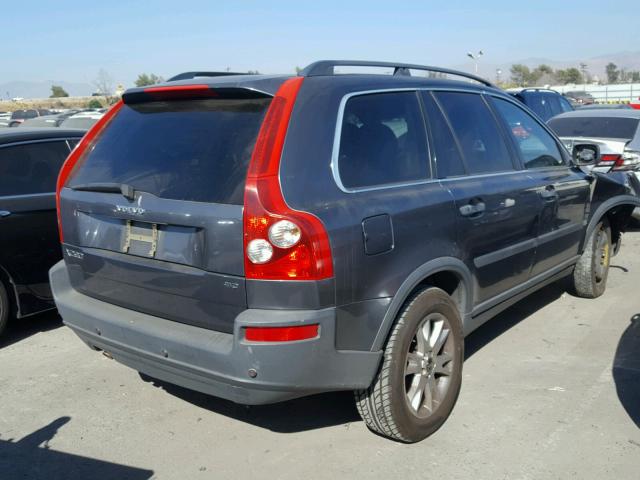 YV1CZ592251213077 - 2005 VOLVO XC90 GRAY photo 4