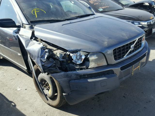 YV1CZ592251213077 - 2005 VOLVO XC90 GRAY photo 9