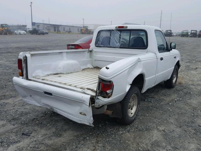 1FTCR10A1PUB81470 - 1993 FORD RANGER WHITE photo 4