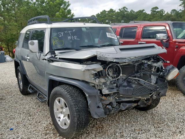 JTEBU11F39K060129 - 2009 TOYOTA FJ CRUISER GRAY photo 1