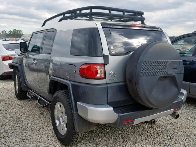 JTEBU11F39K060129 - 2009 TOYOTA FJ CRUISER GRAY photo 3