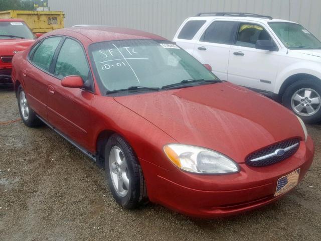 1FAFP55U71G188559 - 2001 FORD TAURUS SES RED photo 1