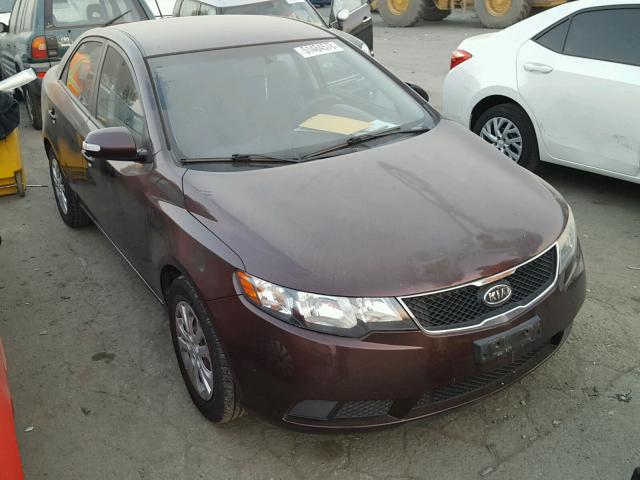 KNAFU4A22A5175146 - 2010 KIA FORTE EX PURPLE photo 1