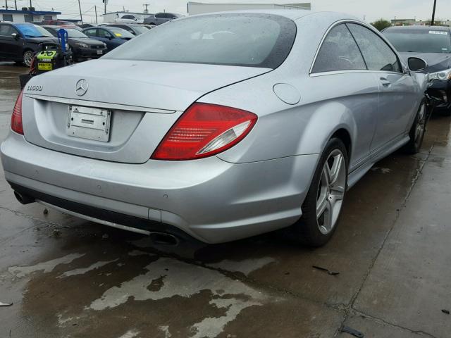 WDDEJ71X88A017633 - 2008 MERCEDES-BENZ CL 550 SILVER photo 4