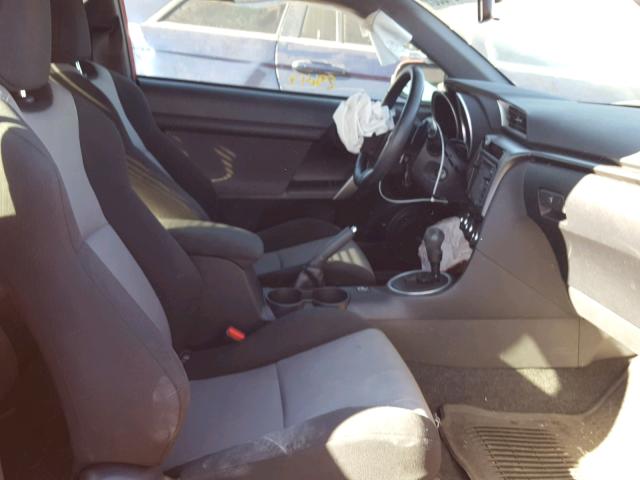 JTKJF5C78FJ006178 - 2015 TOYOTA SCION TC RED photo 5
