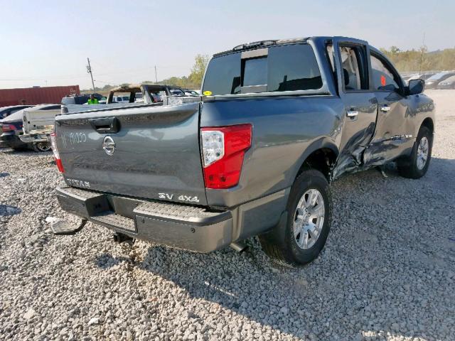 1N6AA1E55KN524517 - 2019 NISSAN TITAN SV GRAY photo 4