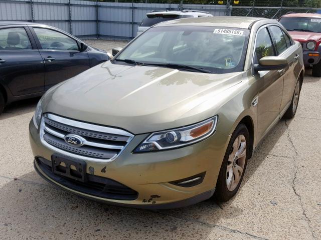 1FAHP2EW9CG140864 - 2012 FORD TAURUS SEL GREEN photo 2