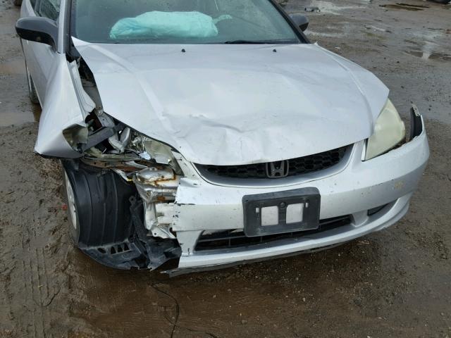 1HGEM21144L050855 - 2004 HONDA CIVIC DX V SILVER photo 9