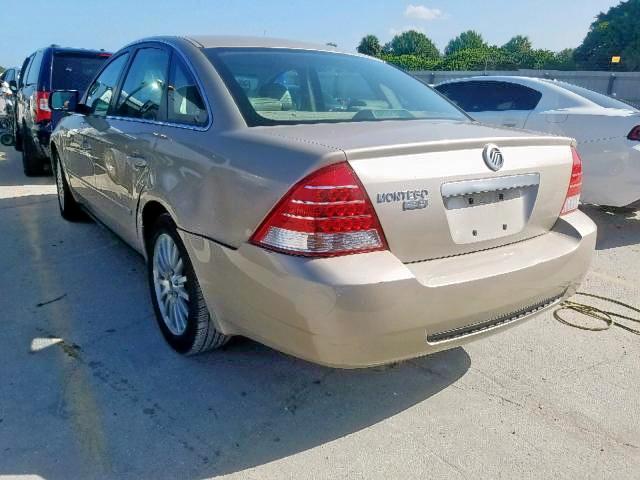 1MEHM42105G626682 - 2005 MERCURY MONTEGO PR 棕色 照片 3