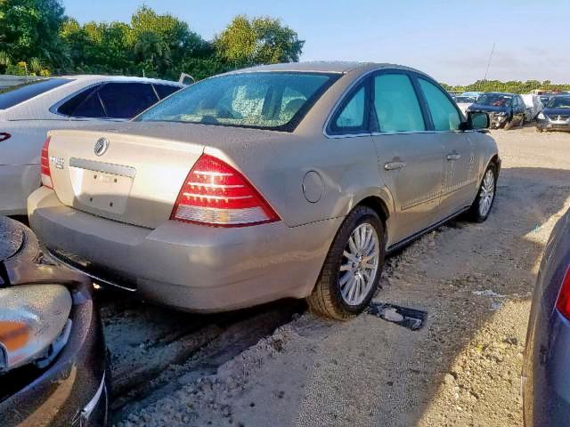 1MEHM42105G626682 - 2005 MERCURY MONTEGO PR 棕色 照片 4