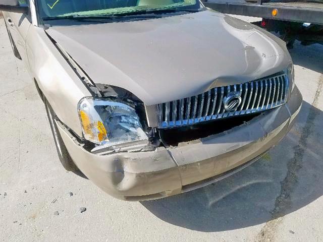 1MEHM42105G626682 - 2005 MERCURY MONTEGO PR 棕色 照片 9