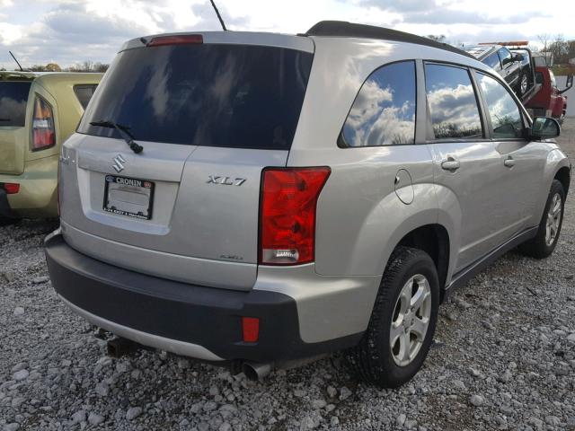 2S3DA417786123736 - 2008 SUZUKI XL7 LUXURY SILVER photo 4