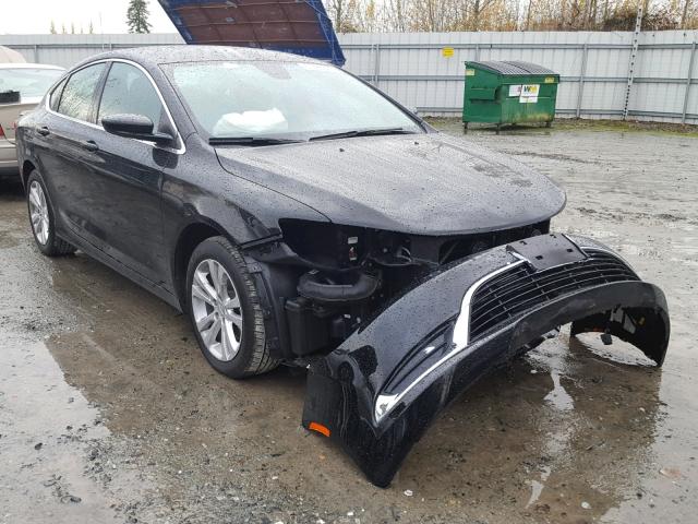 1C3CCCAB6GN157569 - 2016 CHRYSLER 200 LIMITE BLACK photo 1