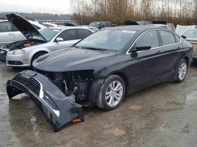 1C3CCCAB6GN157569 - 2016 CHRYSLER 200 LIMITE BLACK photo 2