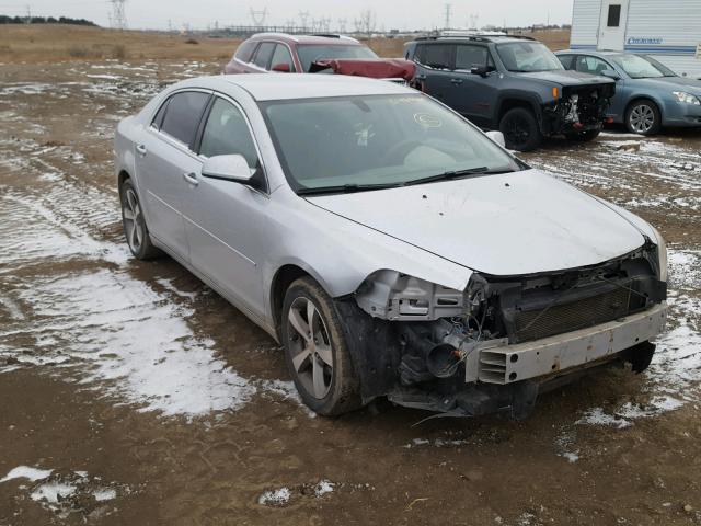 1G1ZC5E03CF110880 - 2012 CHEVROLET MALIBU 1LT SILVER photo 1