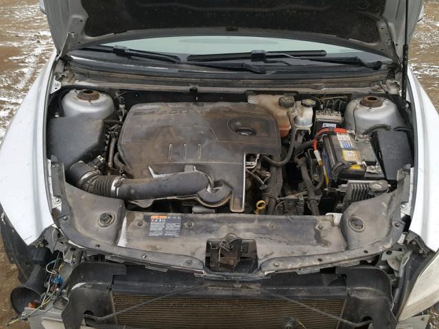 1G1ZC5E03CF110880 - 2012 CHEVROLET MALIBU 1LT SILVER photo 7