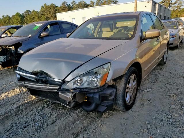 1HGCM56726A151087 - 2006 HONDA ACCORD EX BEIGE photo 2