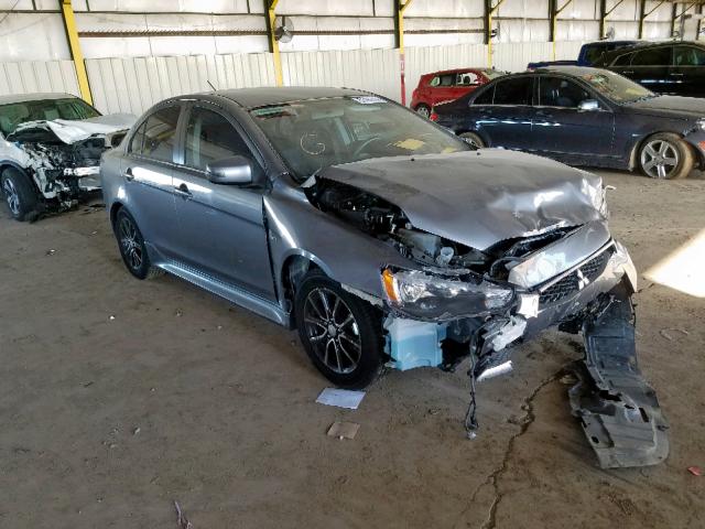 JA32U2FU5HU015664 - 2017 MITSUBISHI LANCER ES GRAY photo 1