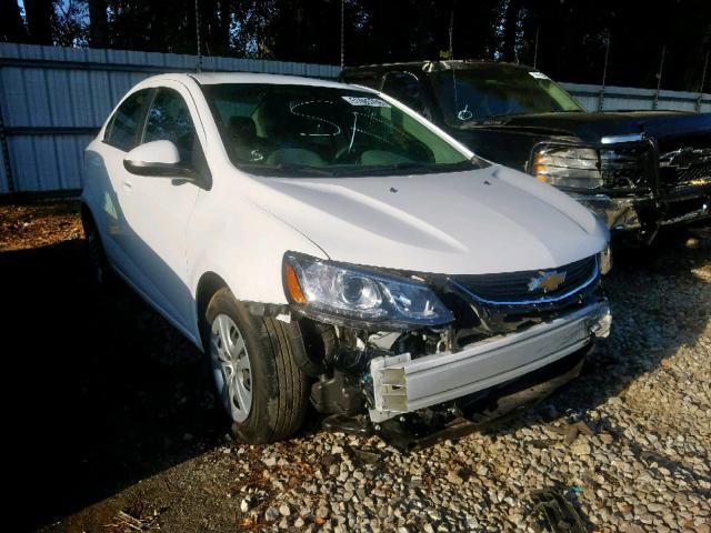 1G1JB5SH3H4123397 - 2017 CHEVROLET SONIC LS 白色 照片 1