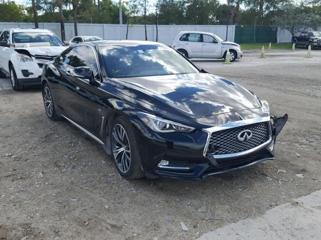 JN1CV7EK7JM200517 - 2018 INFINITI Q60 BASE BLACK photo 1