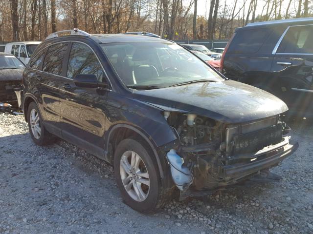 5J6RE4H75AL022295 - 2010 HONDA CR-V EXL BLACK photo 1