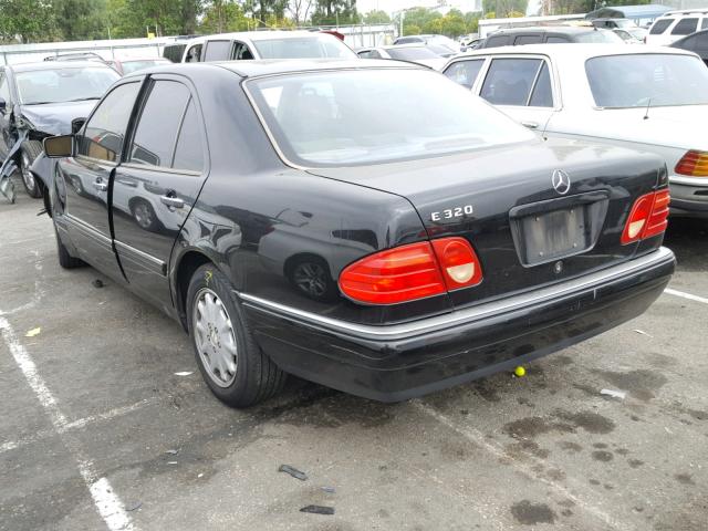 WDBJF65H5XA729070 - 1999 MERCEDES-BENZ E 320 BLACK photo 3