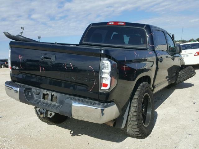 5TFDY5F13FX423534 - 2015 TOYOTA TUNDRA CRE BLACK photo 4