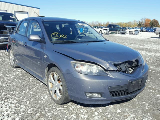 JM1BK343071742492 - 2007 MAZDA 3 HATCHBAC GRAY photo 1