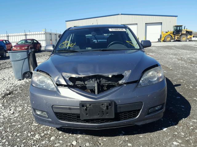 JM1BK343071742492 - 2007 MAZDA 3 HATCHBAC GRAY photo 7