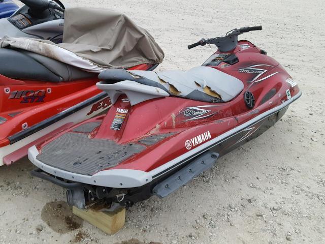 YAMA2118E313 - 2013 YAMAHA VX DELUXE RED photo 4