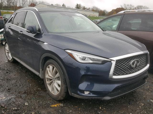 3PCAJ5M33KF108099 - 2019 INFINITI QX50 ESSEN BLUE photo 1