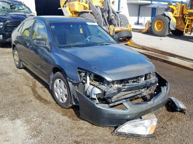 1HGCM564X5A113045 - 2005 HONDA ACCORD LX GREEN photo 1