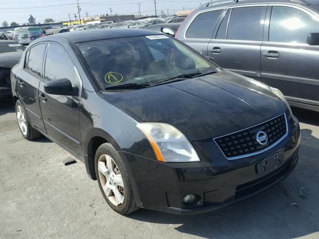 3N1AB61EX8L607813 - 2008 NISSAN SENTRA 2.0 BLACK photo 1